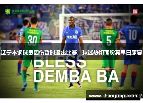 辽宁本钢球员因伤暂时退出比赛，球迷热切期盼其早日康复